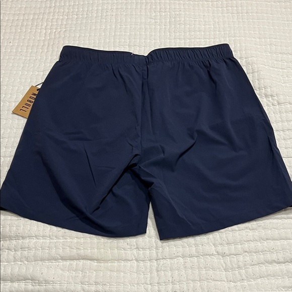 NOBULL Men's Deep Blue Athletic Shorts - Picture 4 of 4